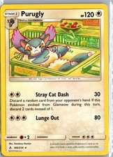 Purugly 160/214 Rare Unbroken Bonds Pokemon Near Mint on eBay