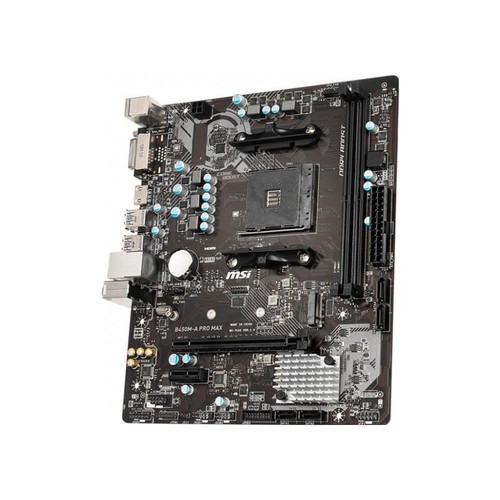 MSI B450M-A Pro Max MS-7C52 Ver.1.1 Płyta główna Micro-ATX Socket AM4 #314239 - Zdjęcie 4 z 4