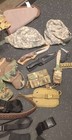 Army Surplus Lot Alice Pack with Frame gp pouches hats knifes pads helmet parts — photo 5