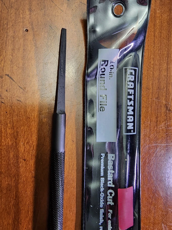 NOS Craftsman 10" Round File - 31283 - Image 2 of 4