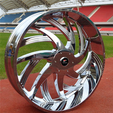 28 Nighthawk Luxury N990 Wheel 28x9.5 25 6x135 6x139 Floating Cap Rim