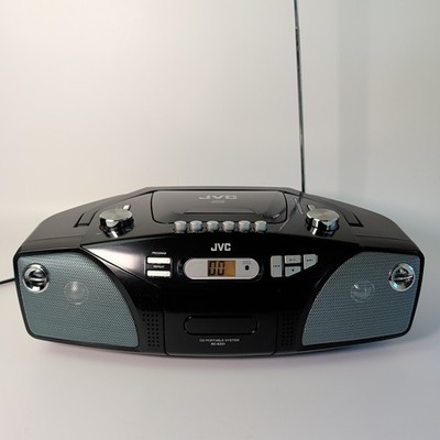 JVC Model RC-EZ31 Boombox. Radio And Cassette Tape Working. CDs Won't Play