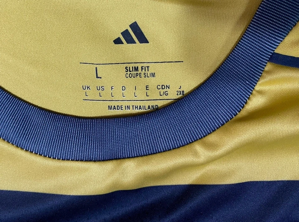 Boca Juniors | Camiseta deportiva alternativa grande "dorada" para hombre Foto 3 de 4