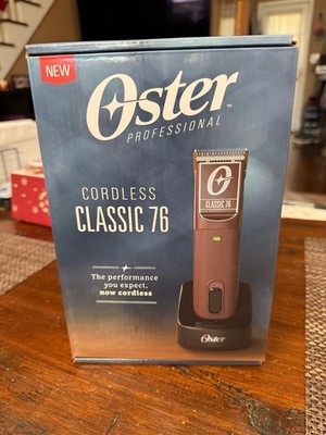 Oster Classic 76 Hair Cutting Cordless Clipper Pro Barber Salon New/Open Box