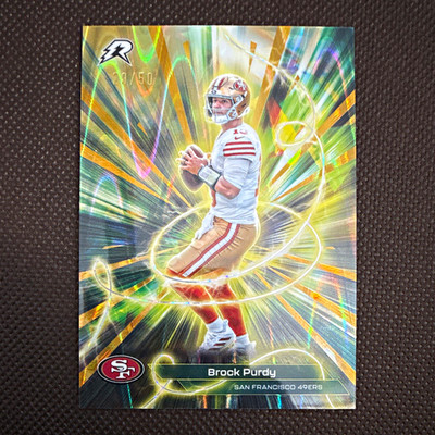 Topps 2025 Resurgence Football Conductors C-15 Brock Purdy 49ers 29/50