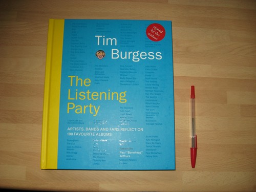 Tim Burgess The Listening Party Signed 1st Charlatans Oasis 100 favourite albums - Picture 4 of 10