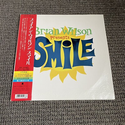 Brian Wilson – Smile Vinyl Record JAPANESE Pressing w⁄ Obi Brian