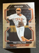 Trey Faltine 2022 Prizm Draft Picks Baseball Base Silver #PDP213
