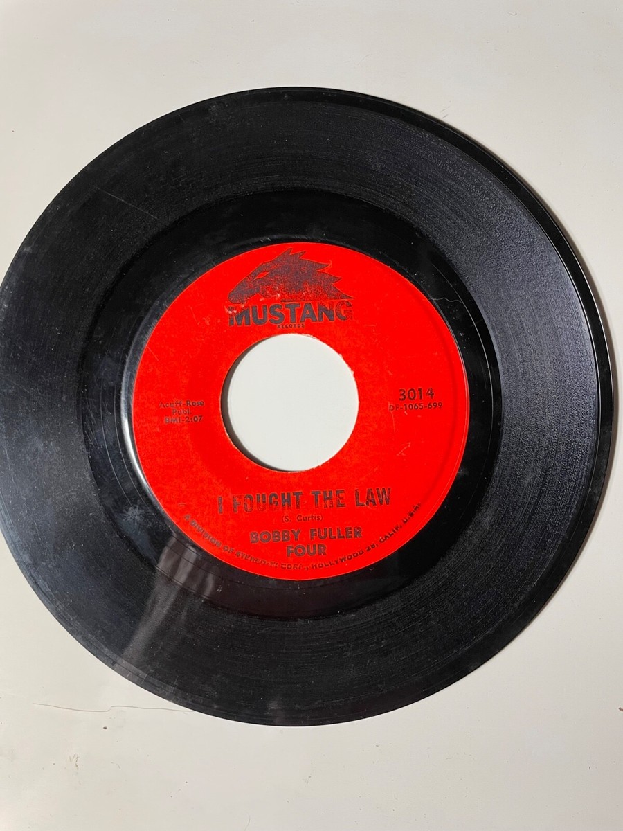 Bobby Fuller Four I FOUGHT THE LAW 1965 ROCK N ROLL 45