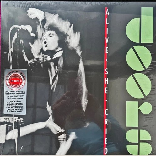 The DOORS LP Alive, She Cried EMERALD GREEN COLOURED VINYL Limited Edn. SEALED - Picture 6 of 10