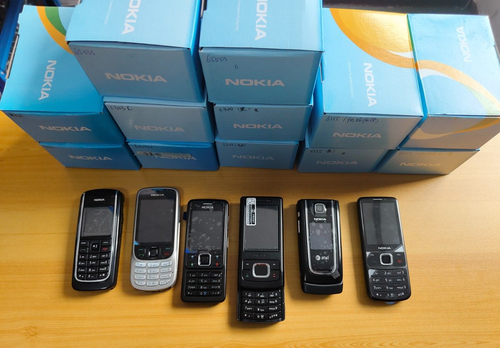 Oryginalny telefon Nokia 6303c 6303i classic 6300 6500 slide 6020 6555 6700c 6120c