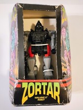 Obscure Ultra RARE Vintage 90s Zortar 6" Walking Robot NIB