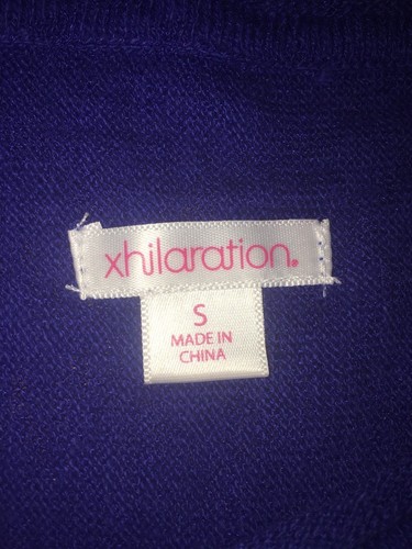 Women's Xhilaration Doleman Long Sleeve Shirt Small - Picture 3 of 5