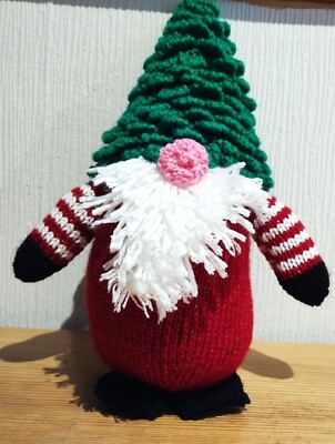 Handgefertigter Weihnachtswichtel Gonk 11 cm