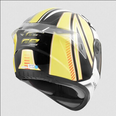 For ZEUS 811/821 Motorcycle Racing Air Trim Helmet Spoiler Wing