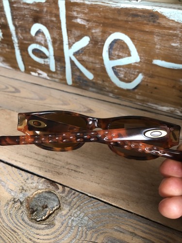 Vintage 90s OAKLEY Ten Frame Tortoise Lens Sunglasses Made In USA 1998 ~ Rare - Picture 23 of 24