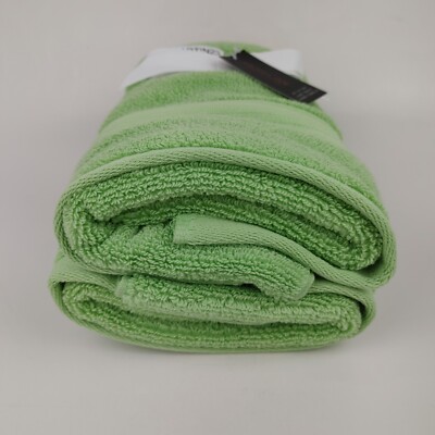 6pc Set Rachel Zoe 2 Hand Towels & 4 Washcloths Lime Green Lux
