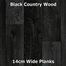 NEW Wood Plank Vinyl Flooring Roll Quality Lino Anti-Slip Kitchen Bathroom Cheap