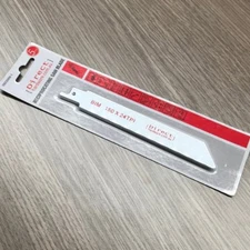 150mm - 24TPI - Reciprocating Saw Blades Wood Bi Metal Suit Milwaukee Makita