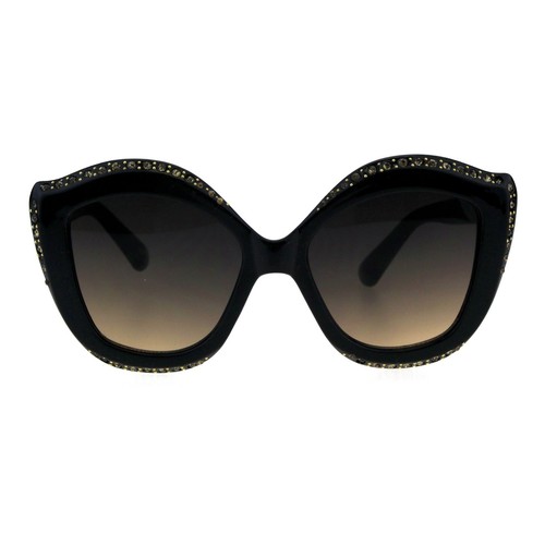 Grande Estrás Gafas Sol Mujer Vintage Glamour Modernas | eBay