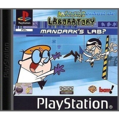 PS1 / Sony Playstation 1 - Dexter's Laboratory: Mandarks Labor NEU & OVP
