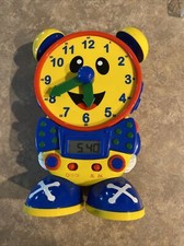 The Learning Journey Telly The Teaching Time Clock Primary Colors Tested Works