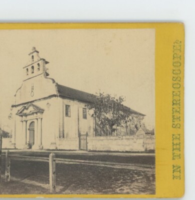 Catholic Cathedral St Augustine Florida EH&T Anthony Stereoview