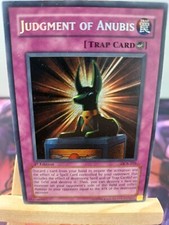 Abrechnung Von Anubis DCR-105 Secret Rare Poor Englisch YUGIOH 1st Auflage!
