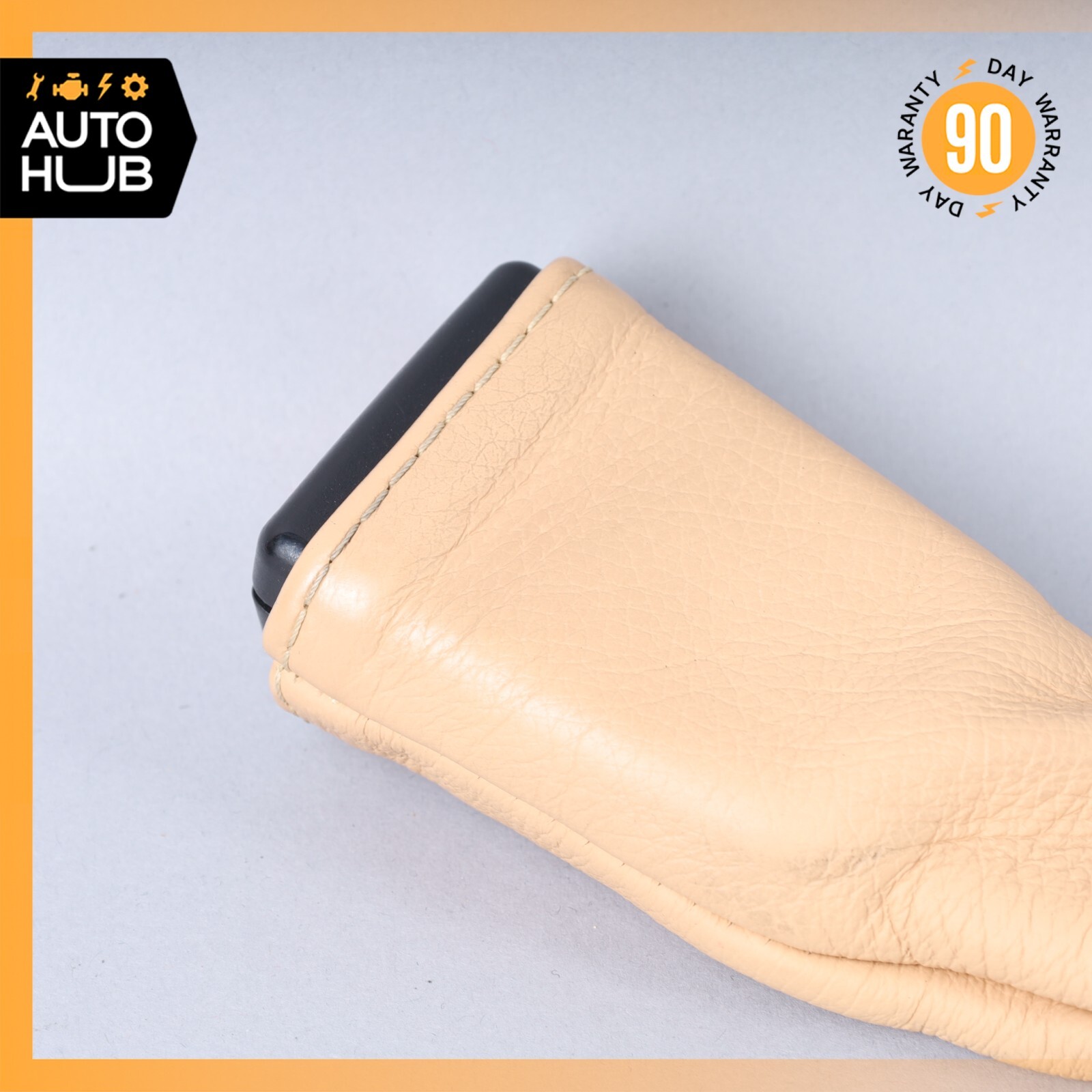 08-19 Maserati GranTurismo Front Left or Right Seat Belt Buckle Beige OEM 76k