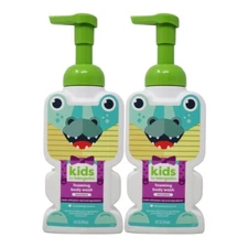 Pack of 2x Kids by Babyganics Foaming Body Wash, Berry Berry, 14 oz