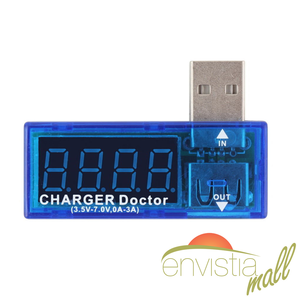 USB Charger Doctor Inline Voltage Current Meter Tester - USB Power