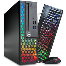 HEX Starter Gaming PC RGB Computer i5 8th Gen GT 1030 GPU 16GB RAM 512GB SSD