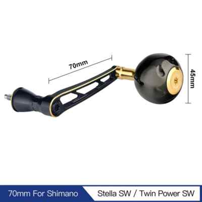 GOMEXUS Power Handle for Shimano Stella SW Twinpower SW 4000-6000 Spinning Reel
