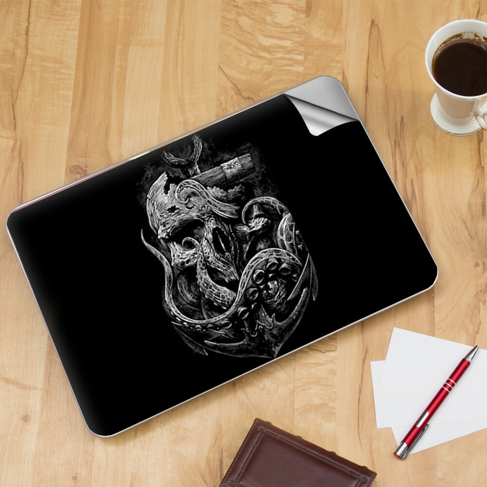 Skin PS4 Pro Itsaskin - Autocollant Vinyle - Skull Anchor Octopus Under Sea