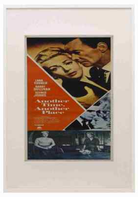 Another Time Another Place 09 Film A3 A4 gerahmter Druck Bild