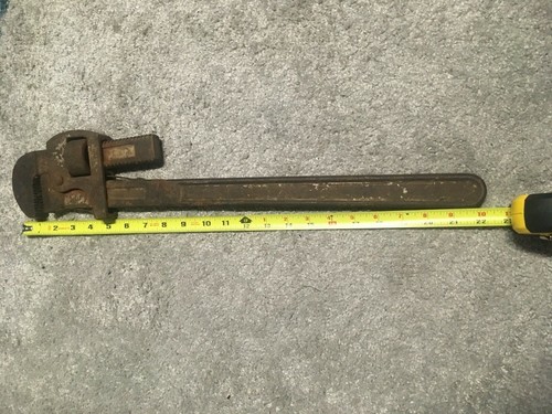 Vintage Pexto 24 pipe wrench 24" 7.5 lbs tool rare awesome collectable or decor - Bild 2 von 5
