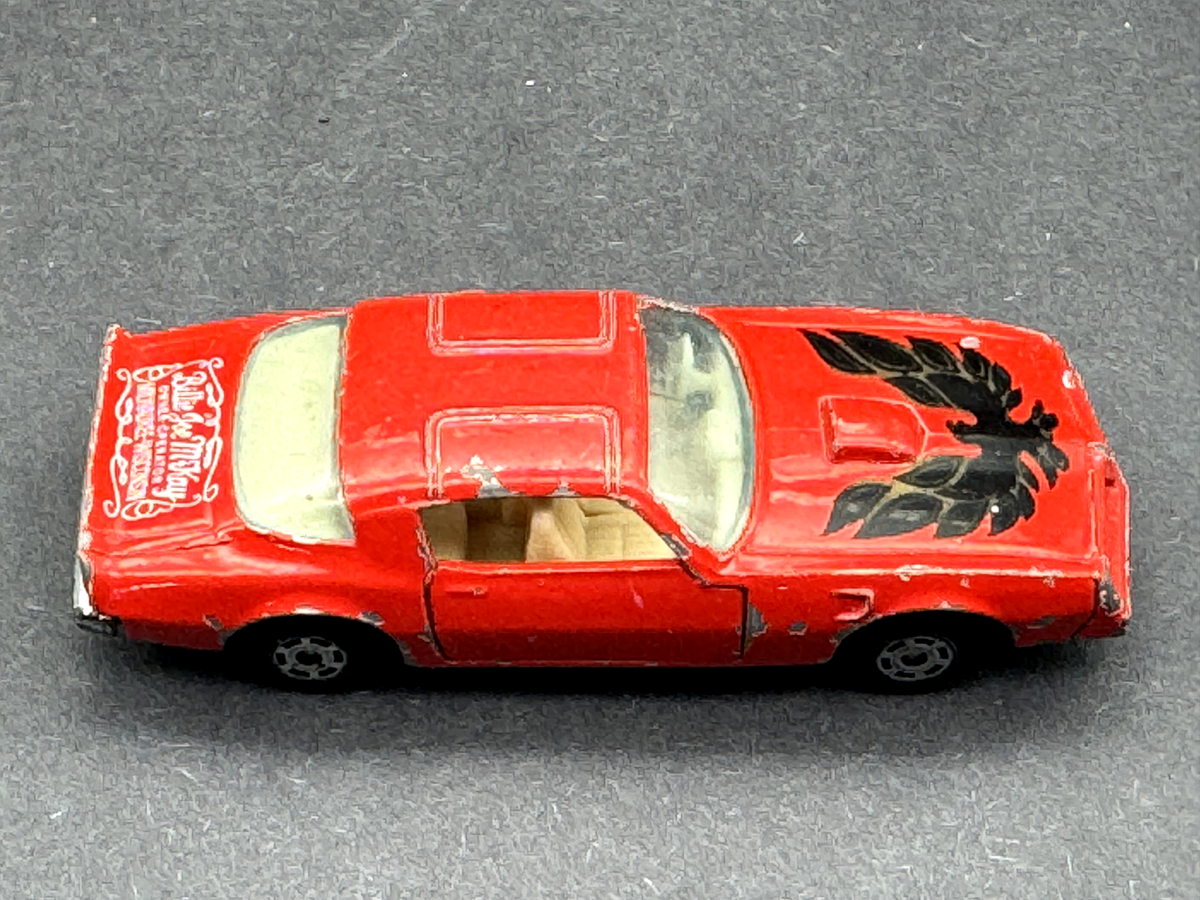 Vintage 1979 Yatming Pontiac Trans-Am Car No 1060 Red BJ & The