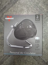 Vornado Pivot 4" Personal Air Circulator Fan in Black CR1-0281-06