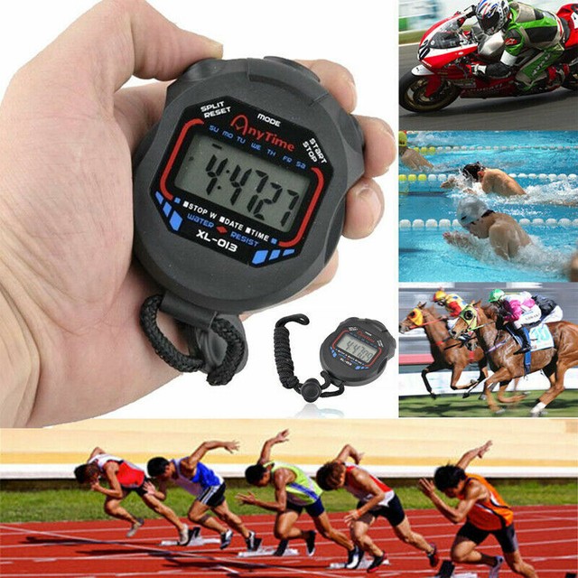 Mechanical Stopwatch Sports Chronograph Running Timer Handheld