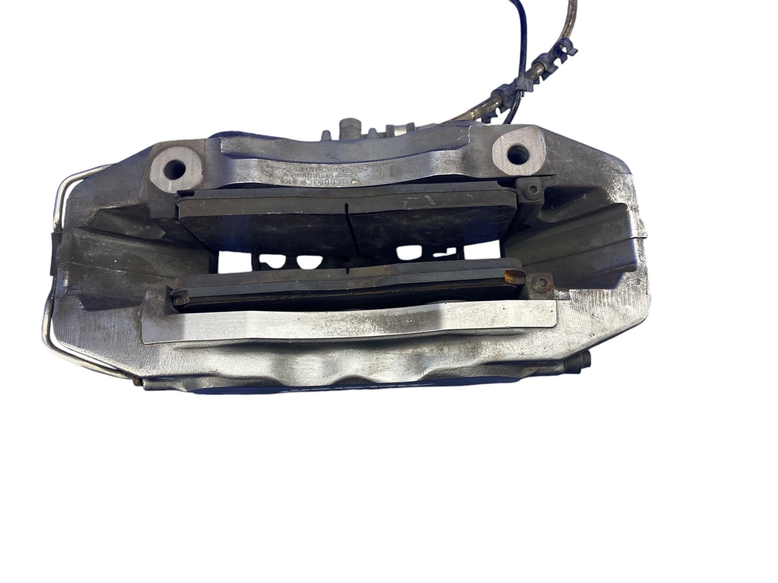 2016-2021 MCLAREN 570S RWD 3.8L FRONT LEFT CARBON CERAMIC BRAKE CALIPER SILVER