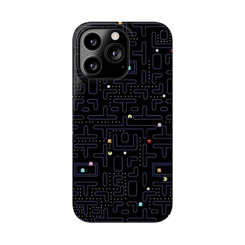 Funda Delgada iPhone, Diseño Retro Pac Man Arcade Tablero de Juego, Acabado Brillante - Imagen 43 de 73