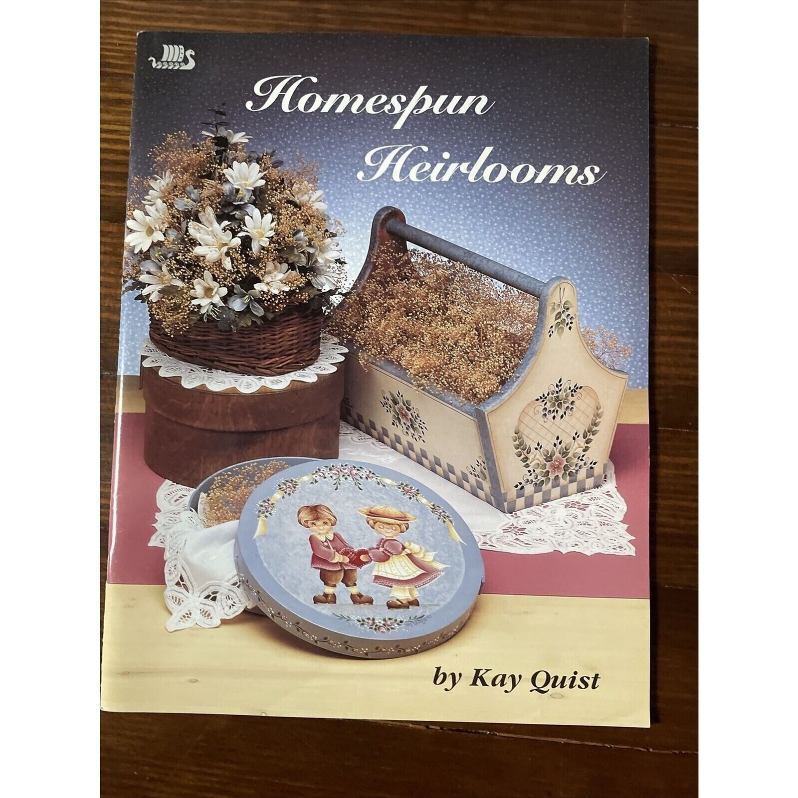 Homespun Heirlooms Kay Quist Craft Instruction Book Viking Folk Art 1993 Tole