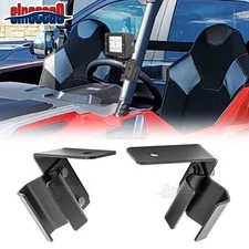 Light Pod Up & Down Adjust A-Pillar Mount Brackets For Can am Commander 1000R