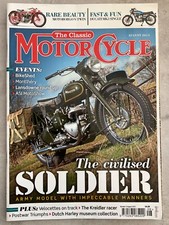 The Classic Motorcycle Magazine - August 2015 - Ducati Mk3, Triumph TRW, Kreidle