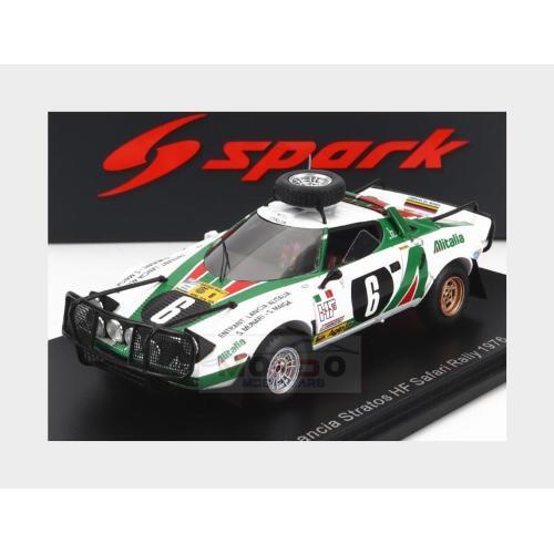 1:43 SPARK Lancia Stratos Hf Alitalia #6 Rally Safari 1976 Munari Maiga S9086 Mo - Bild 2 von 2