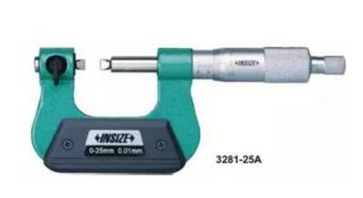 Insize 50-75 mm Screw Thread Type Outside Micrometer 3281-75A + Free Shipping