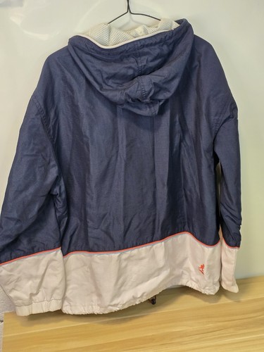 Vintage Kangol Jacket M-L 90’s Retro Old School Navy Coat Oversized 23 Pit 25 L - Picture 6 of 17