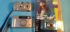 Lot of 3 Film/Digital Cameras, ViviCam 5024, Vivitar, Walgreens, etc.