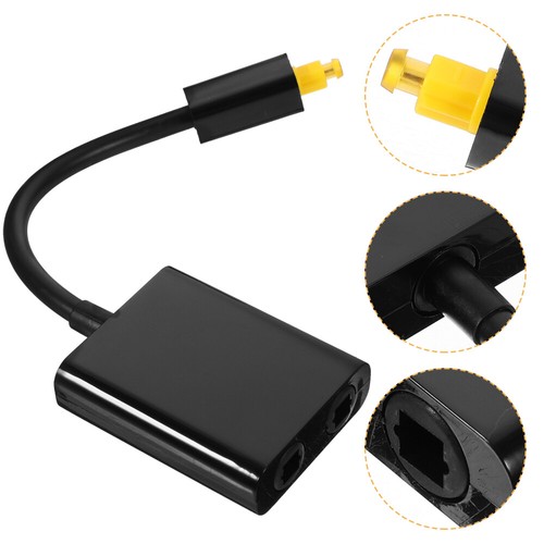 Audio Splitter Audio Cable Optical Digital Optical Cable Converter Tv