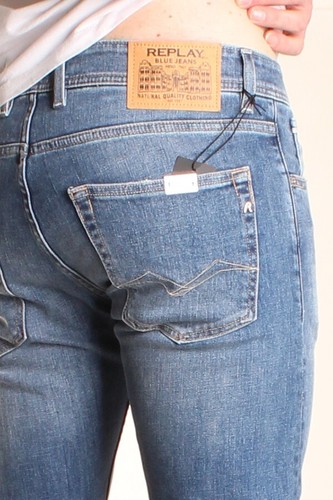 Jeans Uomo Replay MA972 285 216 009 Grover Nuovi - Foto 6 di 6